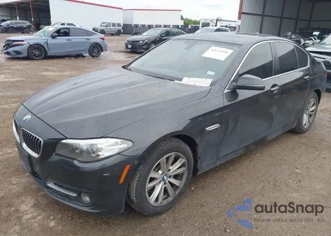 2015 BMW 528I из США, поврежденный, VIN WBA5A5C5XFD524150